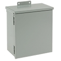 Nvent Hoffman Mild Steel Enclosure, 12 in H, 6 in D, Hinged A12R126HCR